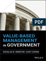 Value-Based Management in Government