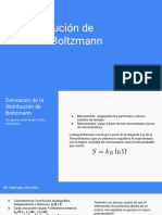 Distribución de Boltzmann