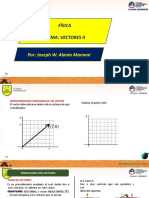 Representación cartesiana de un vector y suma de vectores