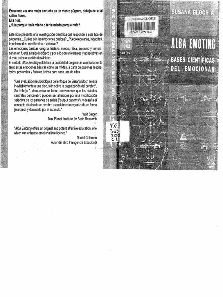 Alba Emoting Bases Cientificas Del Emocionar | PDF | Las emociones ...