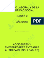 Unidad Xi - Enfermedades y Accidentes Inculpables