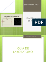 Laboratorio #2 - Rectificacion de Media Onda