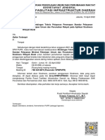 Undangan Bimtek Pelaporan Penerapan SPM PUPR Pada Aplikasi Sicalmers Wilayah Barat (OPD)