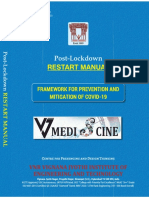 VNRVJIET's Post-Lockdown Restart Manual