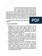 Procesos de Combustión Teóricos y Reales