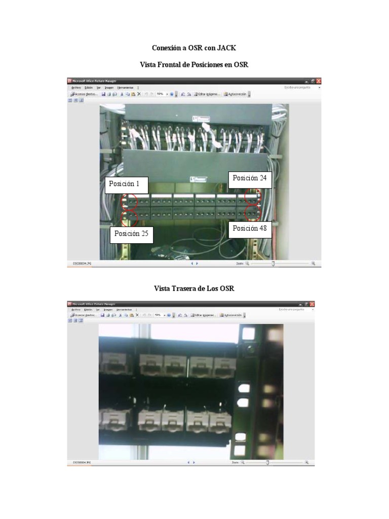 Conexión y Cableado de OSR con JACK | PDF