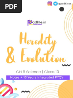 Padhle 10th - Heredity & Evolution