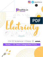 Padhle 10th - Electricity + Integrated PYQs