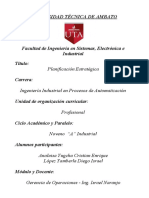 Trabajo de Planificacion Estrategica