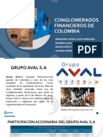 Conglomerados Financieros de Colombia Eje 3