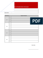 Form Pembentukan Kelompok Presentasi