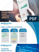 Data Visualization Using Tableau (WEEK-2)