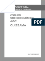 Estudo socioeconômico de Quissamã de 2001 a 2006