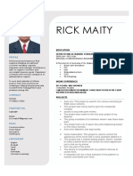 Rick Maity: Profile
