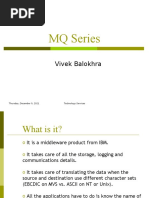 MQ Series: Vivek Balokhra