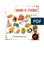 List of Vitamin D Foods