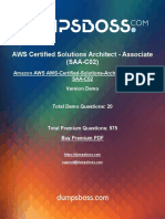 AWS Certified Solutions Architect Associate SAA C02 Demo