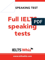 Ielts Speaking Test