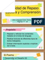 Actividad de Lectura y Comprensión