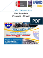 SESIÓN 1 - Bienvenida - Secundaria