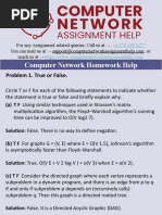 Computer Network Homework Help