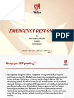 Emergency Respon Plan: By, Muhammad Najib Bomba 7007215497