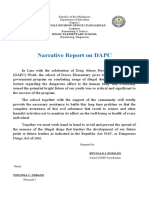 Narrative Report On DAPC: Schools Division Office I Pangasinan Dosoc Elementary School