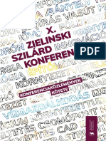 Zielinski Szilárd Konferencia X (2022) Programfüzet