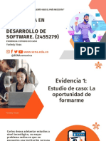 Estudio de Caso La Oportunidad de Formarme