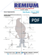 Curso de trigonometría: práctica de razones trigonométricas