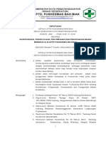 = 8.5.2.1 SK tentang Inventarisasi, pengelolaan, penyimpanan dan penggunaan bahan berbahaya