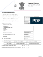 Form 24 (Return of Allotment of Shares) | PDF | Government | Justice