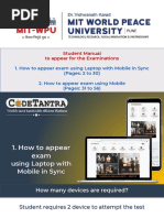 CodeTantra Online Proctored Exam | PDF | Multiple Choice | Computing