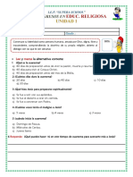 Evaluación de Unidad 01-3ero