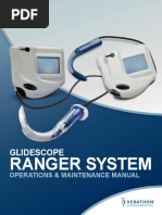 Glidescope Ranger Operation and Maintenance Manual