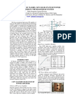 Integration of 31.6Mhz, 1Kw Solid State RF Power Amplifier in The Booster RF System