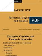 Chapter Five Perception, Cognition, and Emotion