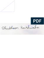 Shubham Signature