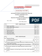 EC8095 VLSI IAT1 QP2