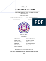 Makalah Historis Kewirausahaan (Klmpok 1)