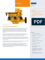 WMD0977 Trio TC84x Series Cone Crusher Spec Sheet 20 December 2019