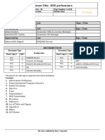 Document Title: HSE Performance: Distribution