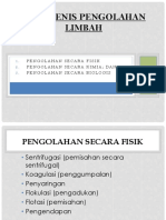 Pengolahan Limbah Secara Fisika, Kimia Dan Biologi