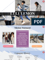 Lululemon's Mission and History