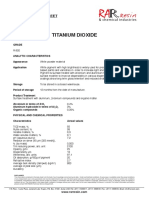 Titanium Dioxide: Technical Data Sheet