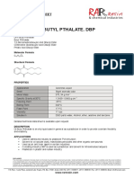 Dibutyl Pthalate. DBP: Technical Data Sheet