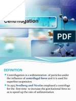 Centrifugation