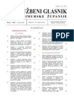 Službeni Glasnik Međimurske Županije Broj 2. Iz 2022. Godine