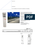 200 A 120/240 V Single-Phase Service A Solution For Meter Sockets Not Installed On The Side of A Residence or Building