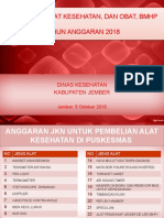 Pengadaan Alat Kesehatan, Obat Dan BMHP 05 Okt 2018